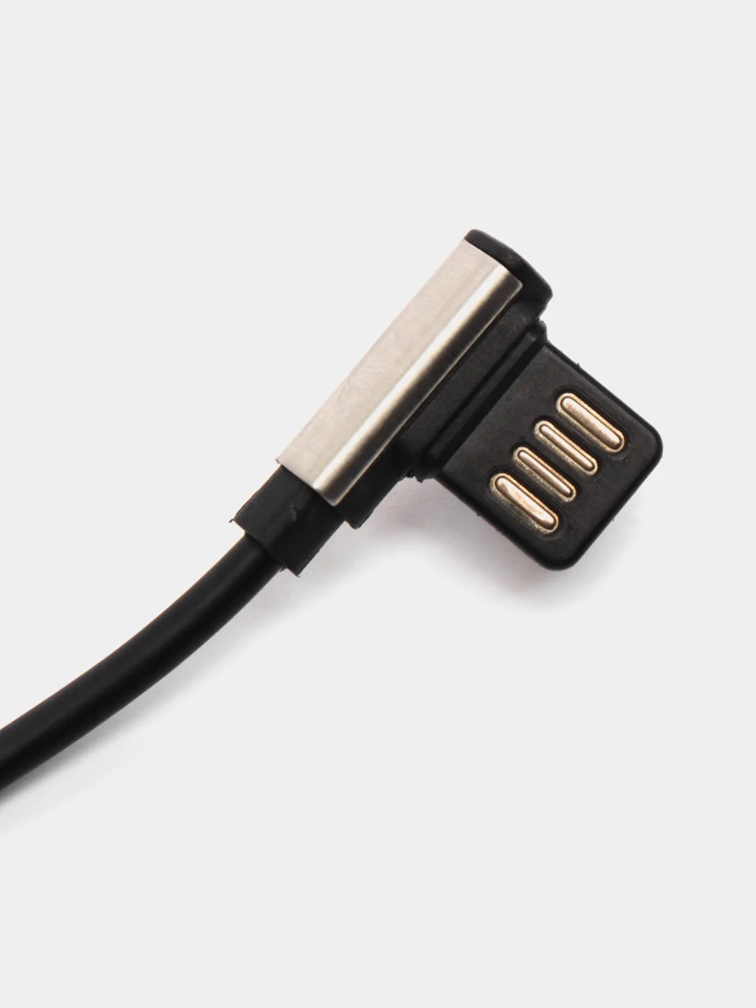 Белый кабель Borofone BU5 Ice steel charging data cable for Type-C