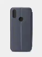 Темно-синий чехол-книжка для Xiaomi Redmi 7 / Redmi Y 3 / Redmi Y3 / Сяоми Редми 7 / У 3 / У3, экокожа