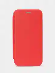 Красный чехол-книжка для Samsung Galaxy A 5 2016, A5 (2016), Самсунг А 5 2016, экокожа