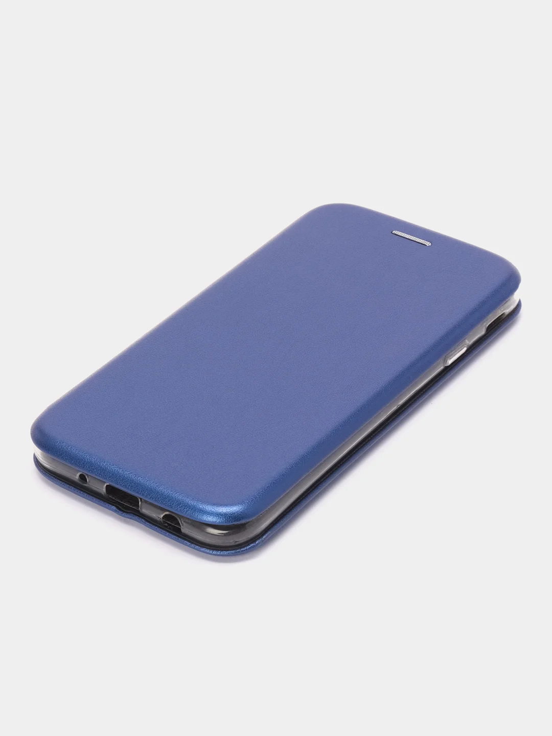 Синий чехол-книжка для Samsung Galaxy J 7 (2017), Samsung J7 (2017), Самсунг J 7, экокожа
