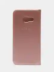 Розовый чехол-книжка Samsung Galaxy A3 2017