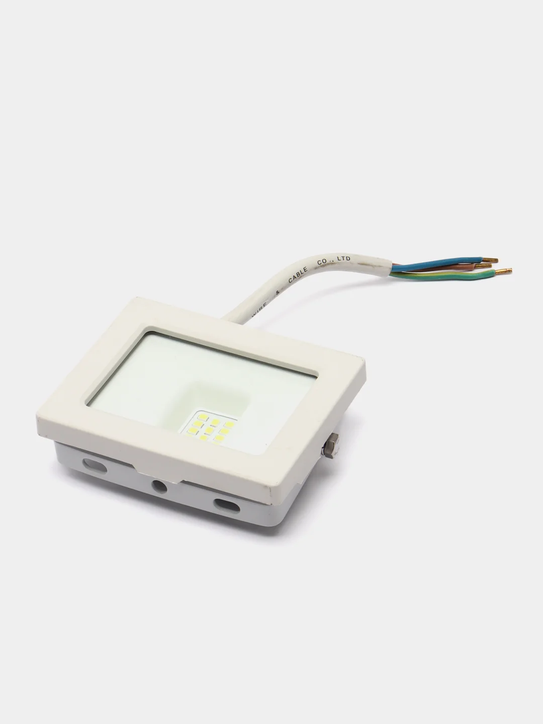Прожектор светодиодный 2835SMD, 20W 6400K AC220V/50Hz IP65, белый, 55071