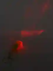 Желтый брелок-фонарик "Самолёт"