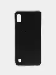 Хаки силиконовый чехол на Samsung Galaxy A10 / Самсунг А10 прозрачный с рисунком, защита камеры