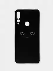 Шоколадный чехол на Huawei Honor 9X Premium/Y9 Prime 2019 / Хонор 9X Премиум прозрачный, с рисунком