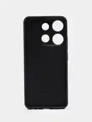 Тёмно-коричневый чехол с рисунком на Tecno Spark Go 2023 и Tecno Pop 7 (Техно Го 2023 и Текно Поп 7)