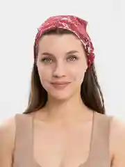 Бордовый косынка для волос