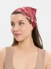 Бордовый косынка для волос