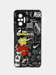 Горчичный чехол с рисунком на Xiaomi Redmi Note 10 Pro (Сяоми Редми Нот 10 Про)
