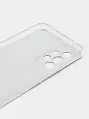 Тёмно-коричневый чехол на Samsung Galaxy A53 5G / Галакси А53 5G прозрачный, с рисунком, защита камеры