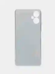Светло-синий чехол на Tecno Spark 9 Pro / Текно Спарк 9 Про прозрачный, с рисунком, защита камеры