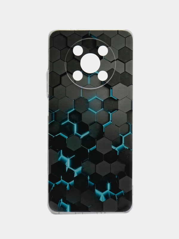Силиконовый чехол на Huawei Nova Y90 / Хуавей Нова Y90 с рисунком, защита камеры