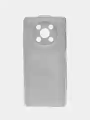 Тёмно-коричневый силиконовый чехол на Huawei Nova Y90 / Хуавей Нова Y90 с рисунком, защита камеры