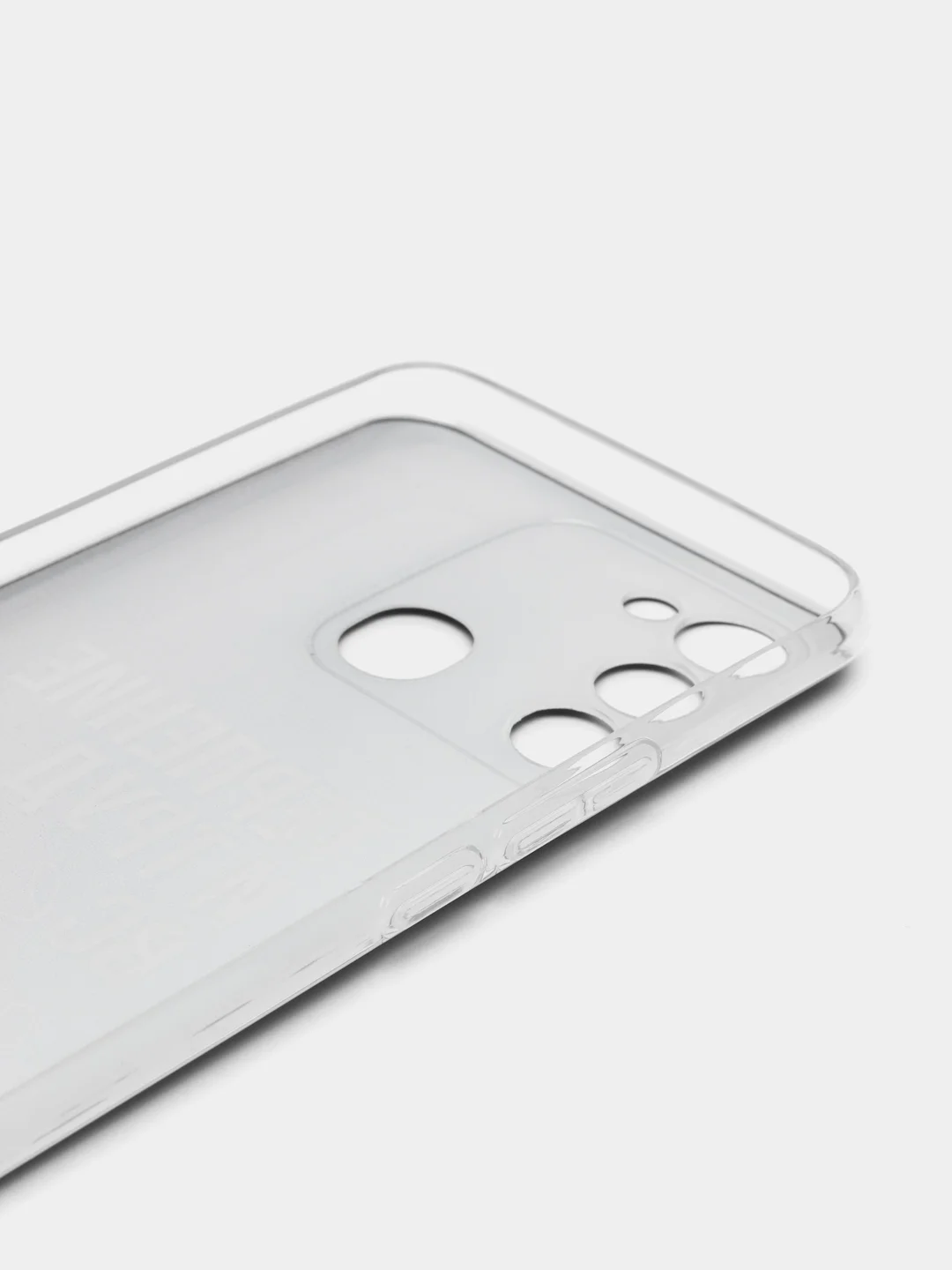 Тёмно-коричневый чехол на Tecno Spark Go 2022/8C/9 / Текно Спарк Гоу 2022/8С/9 прозрачный, с рисунком