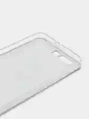 Хром силиконовый чехол на Huawei Honor 9 / Хонор 9 прозрачный, с рисунком, защита камеры