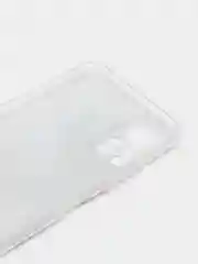 Голубой силиконовый чехол на Infinix HOT 11S NFC / Инфиникс Хот 11S NFC прозрачный, с рисунком