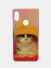 Желтый чехол на Xiaomi Redmi Note 5/Note 5 Pro / Сяоми Редми Нот 5/5 Про прозрачный, с рисунком