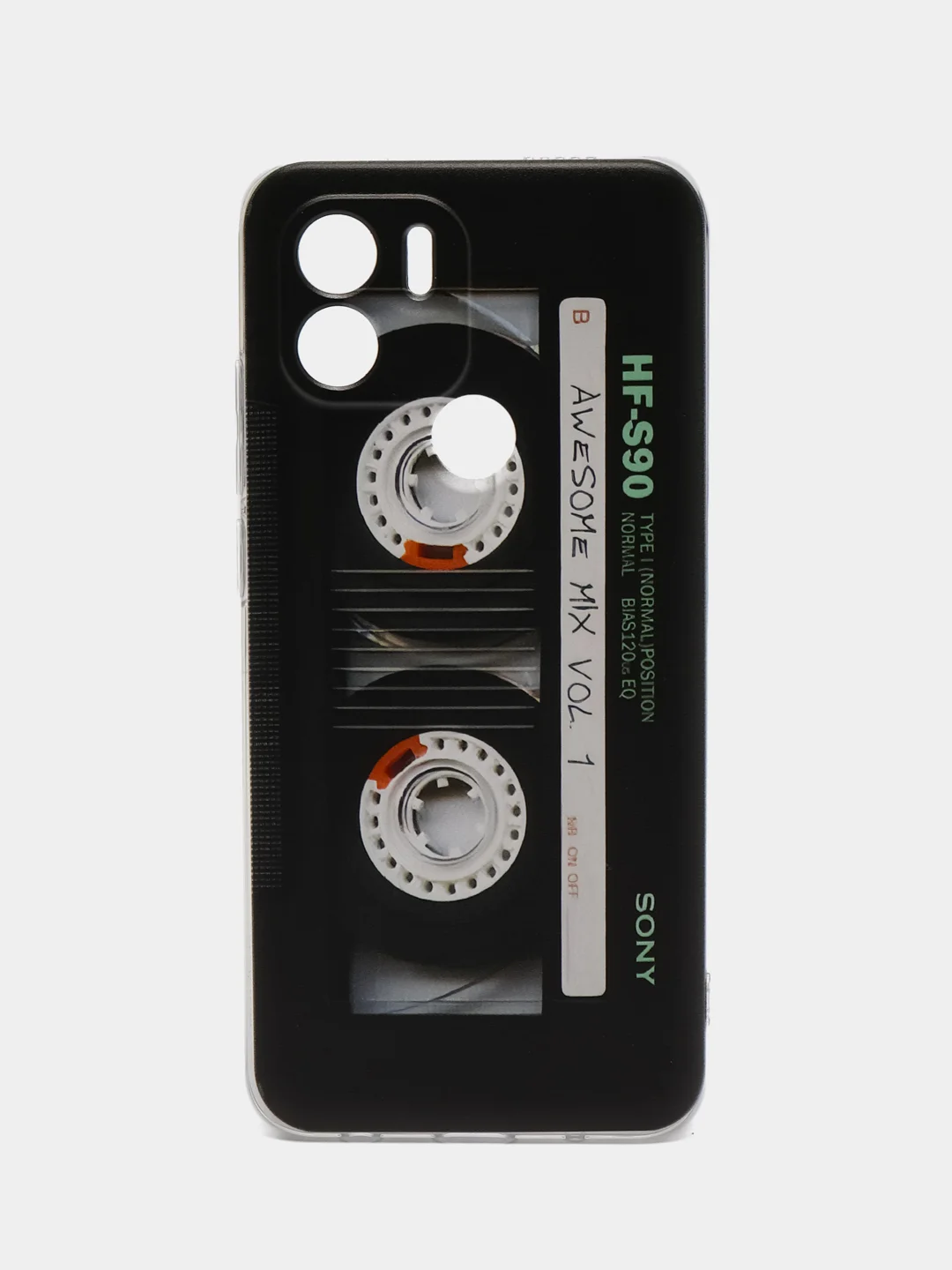 Хром чехол на Xiaomi Redmi A1 Plus/A2 Plus/Poco C51/C50 / Редми A1+ с рисунком, защита камеры