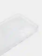 Светло-синий чехол на Samsung Galaxy A33 5G / Галакси А33 5G прозрачный, с рисунком, защита камеры