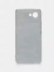 Бирюзовый силиконовый чехол на Realme C30 / Реалми С30 прозрачный, с рисунком, защита камеры