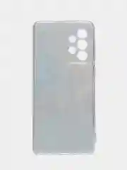 Голубой чехол на Samsung Galaxy A33 5G / Галакси А33 5G прозрачный, с рисунком, защита камеры