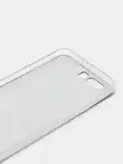 Тёмно-коричневый силиконовый чехол на Huawei Honor 9 / Хонор 9 прозрачный, с рисунком, защита камеры