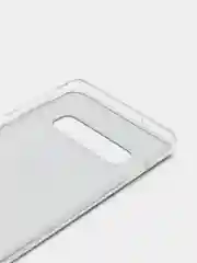 Разноцветный силиконовый чехол на Samsung Galaxy S10 / Самсунг S10 прозрачный с рисунком, защита камеры
