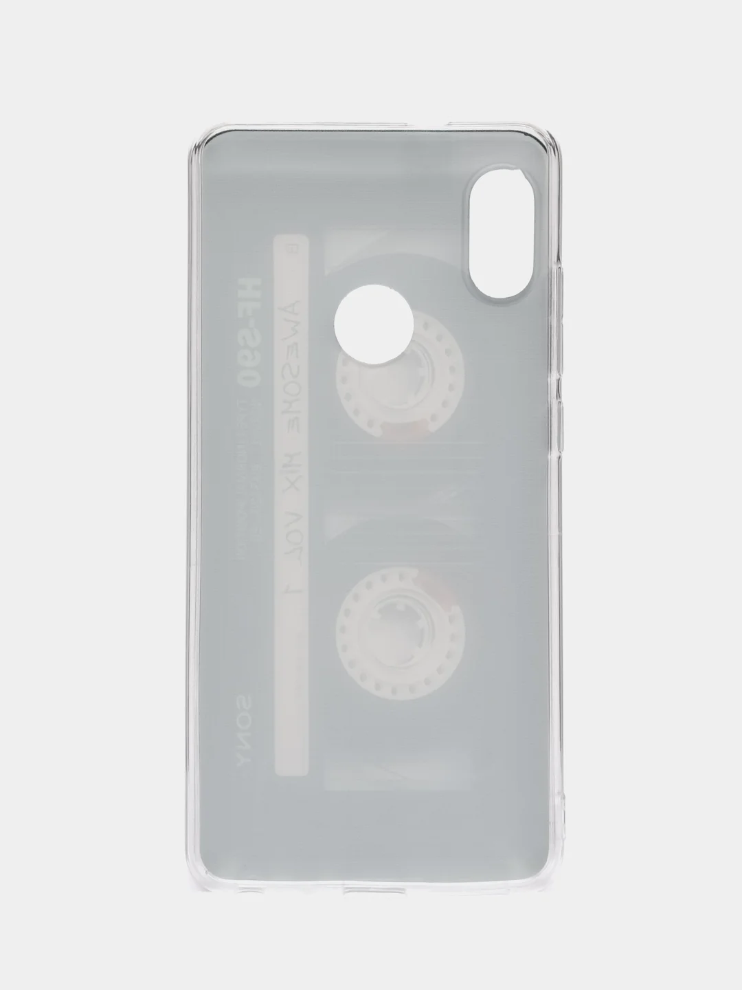 Хром чехол на Xiaomi Redmi Note 5/Note 5 Pro / Сяоми Редми Нот 5/5 Про прозрачный, с рисунком