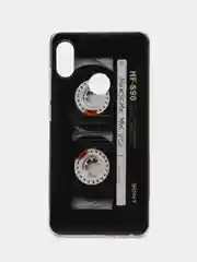 Хром чехол на Xiaomi Redmi Note 5/Note 5 Pro / Сяоми Редми Нот 5/5 Про прозрачный, с рисунком