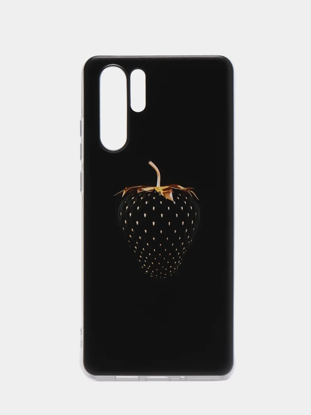 Разноцветный силиконовый чехол на Huawei P30 Pro / Хуавей P30 Pro прозрачный, с рисунком, защита камеры