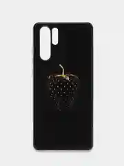 Разноцветный силиконовый чехол на Huawei P30 Pro / Хуавей P30 Pro прозрачный, с рисунком, защита камеры