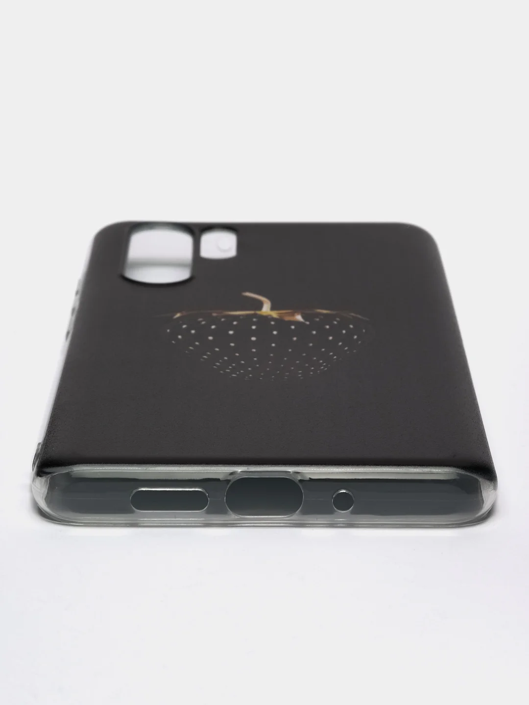 Разноцветный силиконовый чехол на Huawei P30 Pro / Хуавей P30 Pro прозрачный, с рисунком, защита камеры