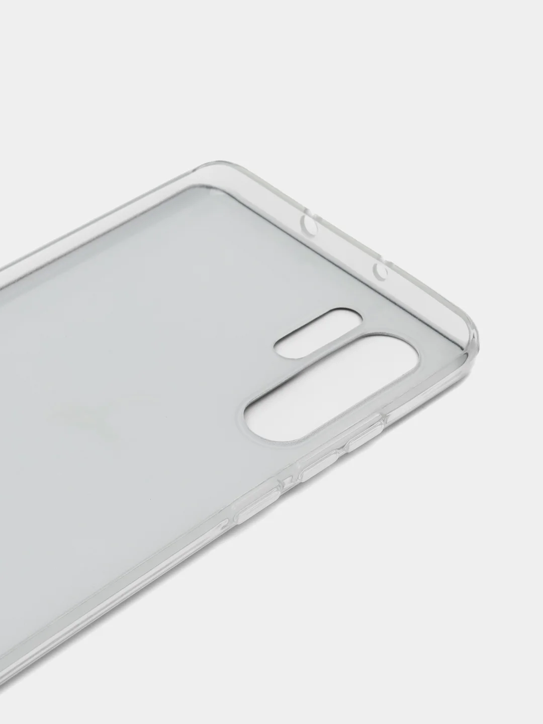 Разноцветный силиконовый чехол на Huawei P30 Pro / Хуавей P30 Pro прозрачный, с рисунком, защита камеры