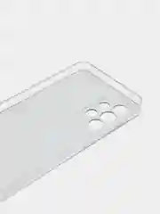 Хром чехол на Samsung Galaxy A33 5G / Галакси А33 5G прозрачный, с рисунком, защита камеры