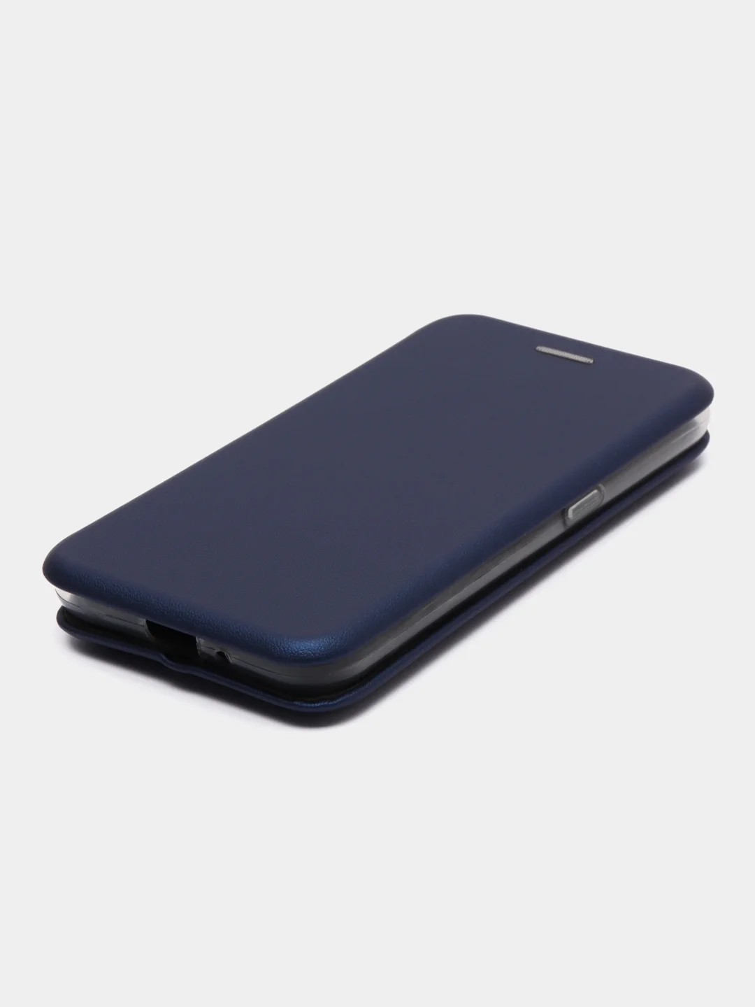 Синий чехол-книжка для Samsung Galaxy J1 (2016), Самсунг J1, экокожа
