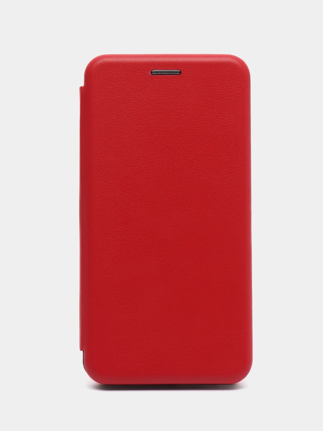 Красный чехол-книжка для Samsung Galaxy J 4, Самсунг J 4, экокожа