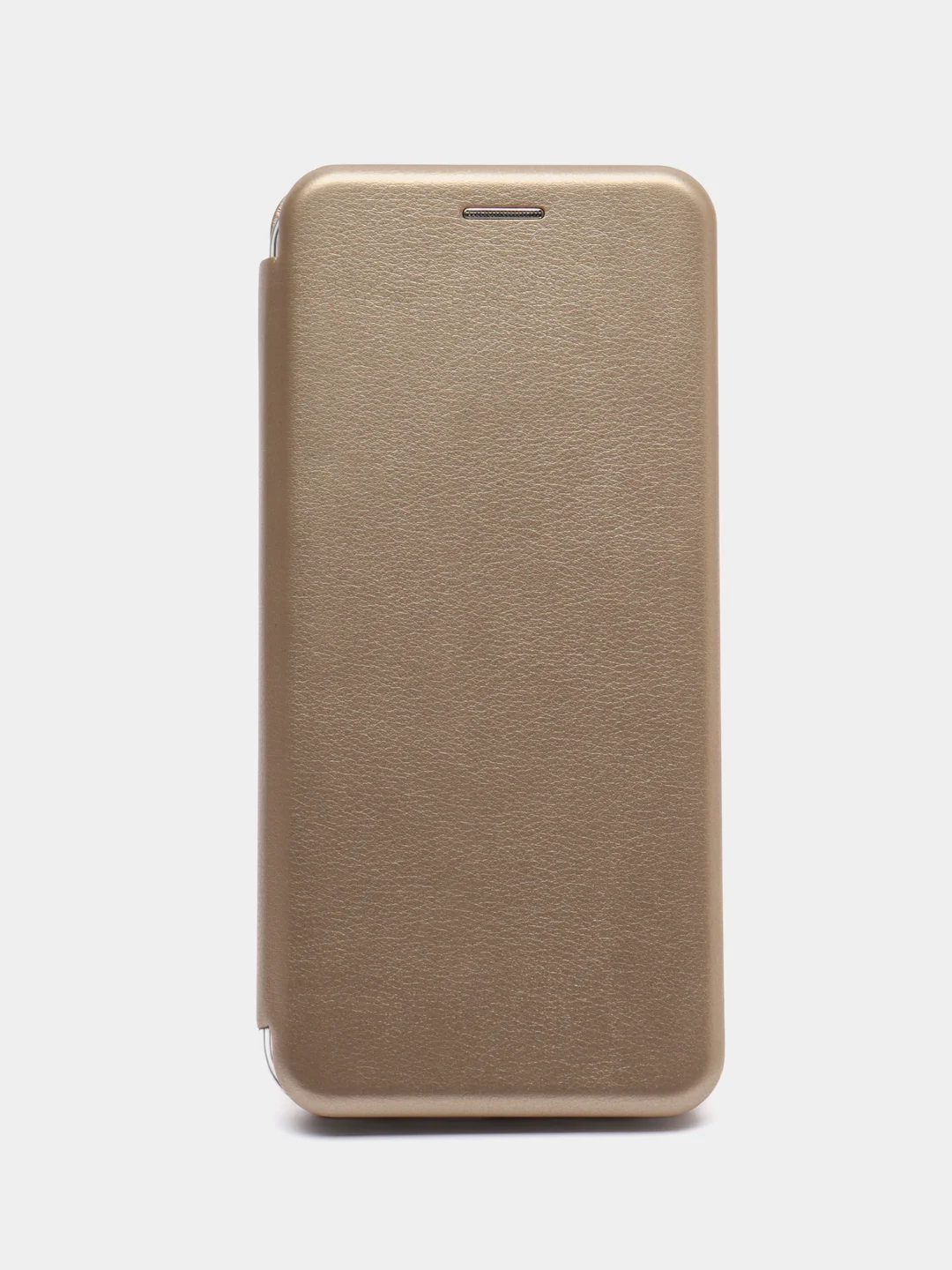 Золотой чехол-книжка для Samsung Galaxy M 21, экокожа (Самсунг М 21), M21