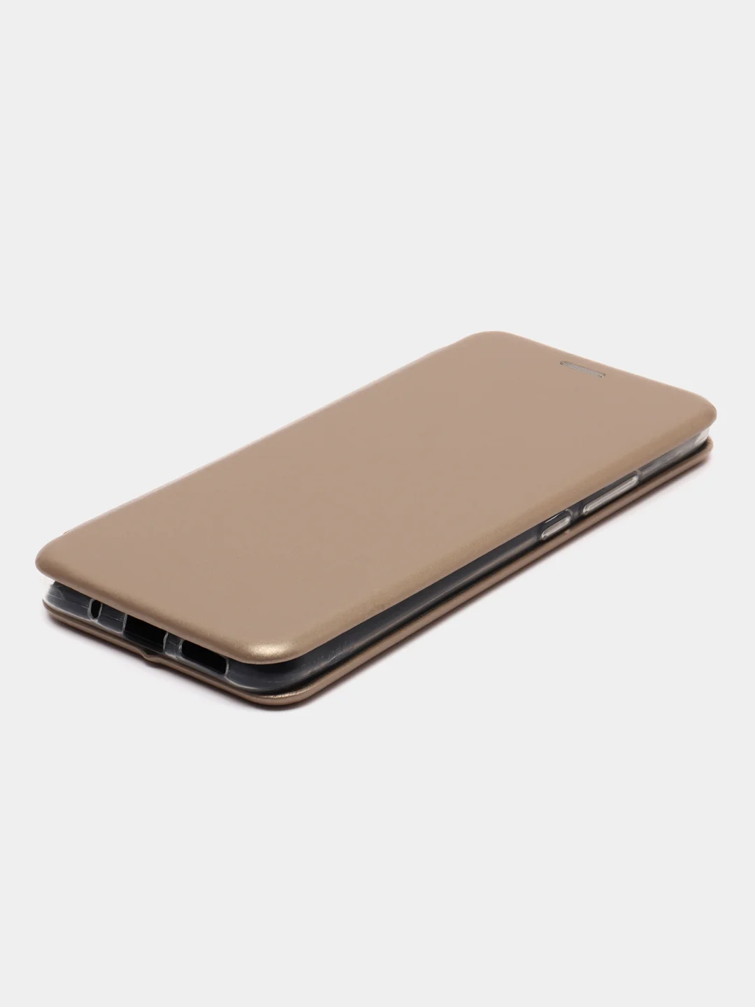 Золотой чехол-книжка для Xiaomi Redmi 10 C / Сяоми редми  10 с, экокожа