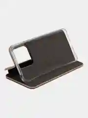 Золотой чехол-книжка для Xiaomi Redmi 10 C / Сяоми редми  10 с, экокожа