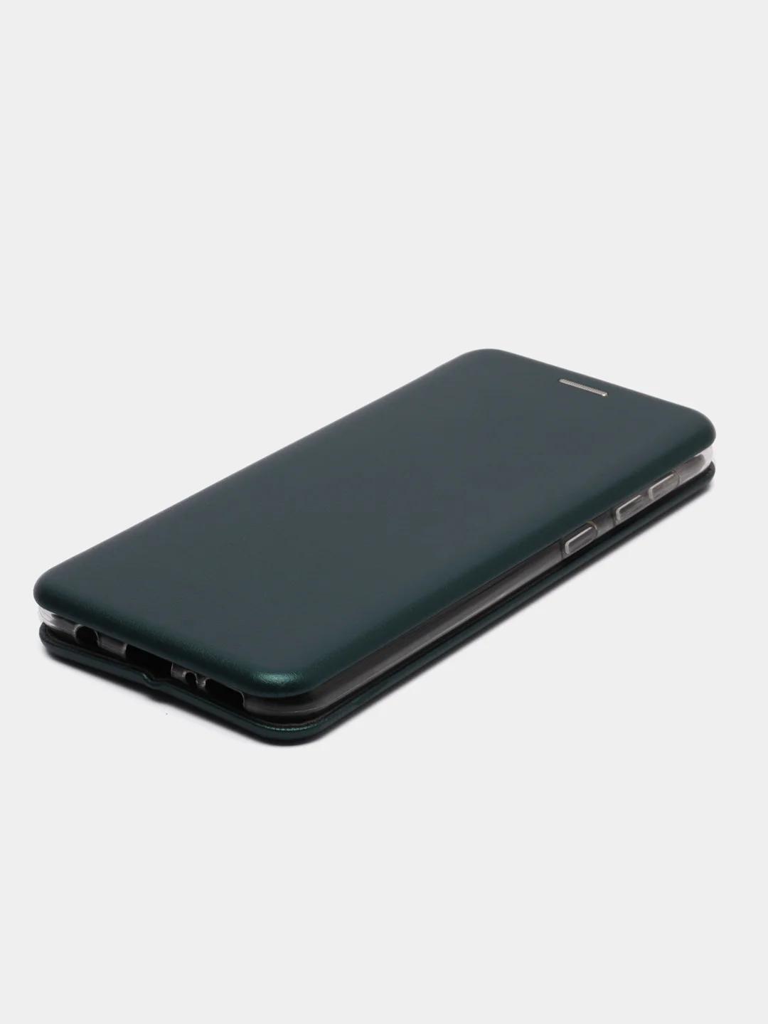Зеленый чехол-книжка для Samsung Galaxy M 21, экокожа (Самсунг М 21), M21