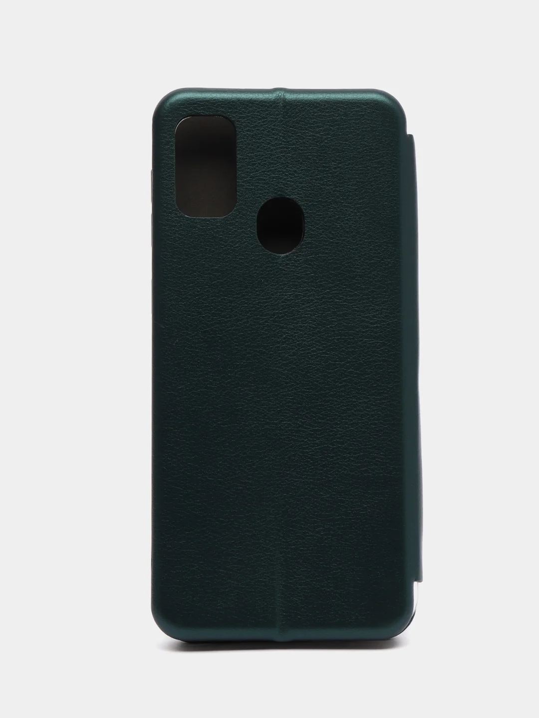 Зеленый чехол-книжка для Samsung Galaxy M 21, экокожа (Самсунг М 21), M21