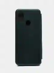 Зеленый чехол-книжка для Samsung Galaxy M 21, экокожа (Самсунг М 21), M21