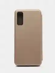 Золотой чехол-книжка Honor 30 lite / Honor 30lite / Хонор 30 лайт, экокожа