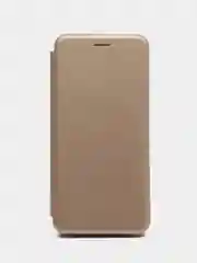 Золотой чехол-книжка Honor 30 lite / Honor 30lite / Хонор 30 лайт, экокожа