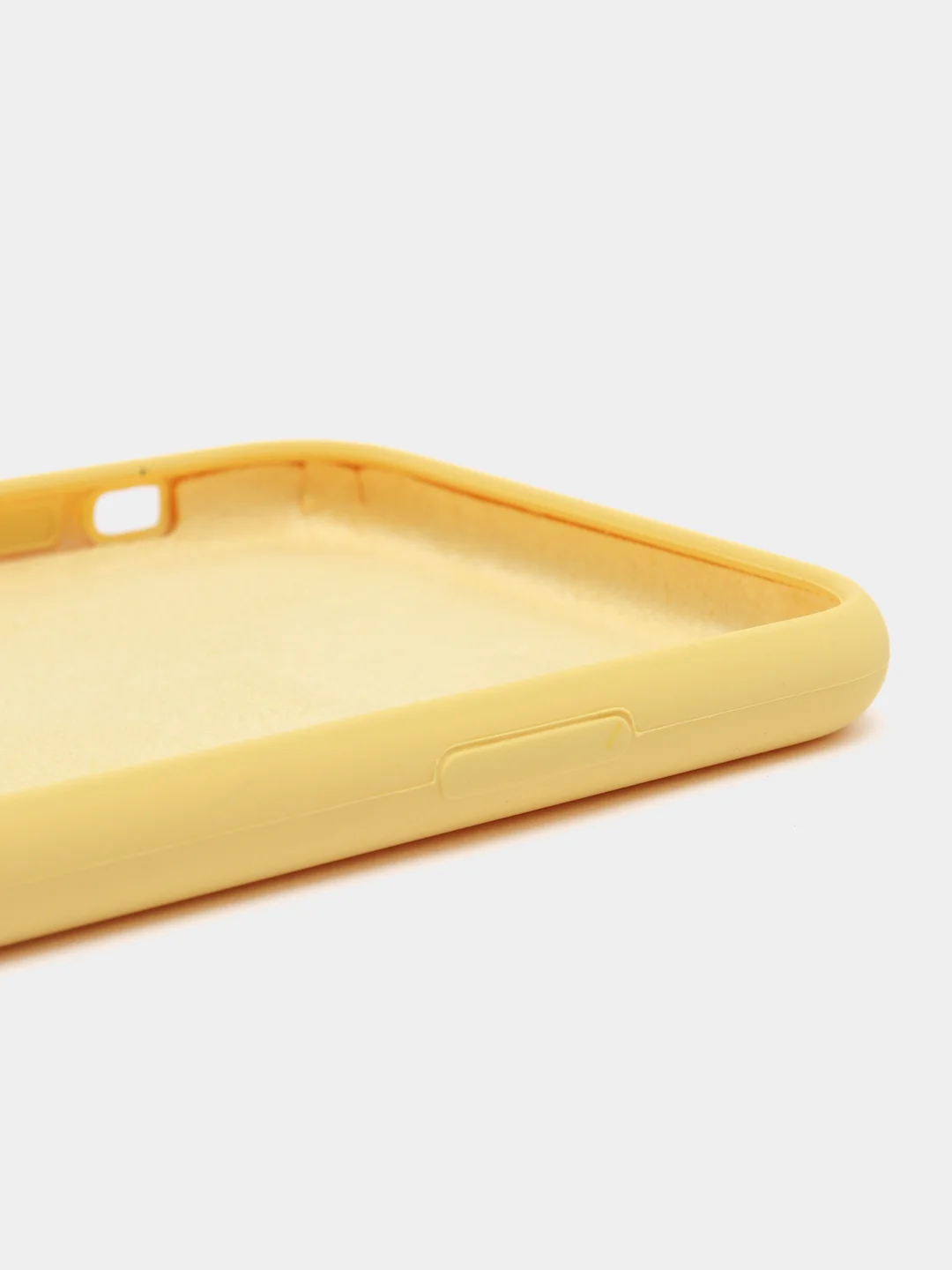 Лимонный чехол на iPhone XS