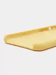 Лимонный чехол на iPhone XS