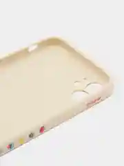 Молочный чехол с принтом на Apple Iphone 11
