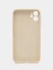 Молочный чехол с принтом на Apple Iphone 11