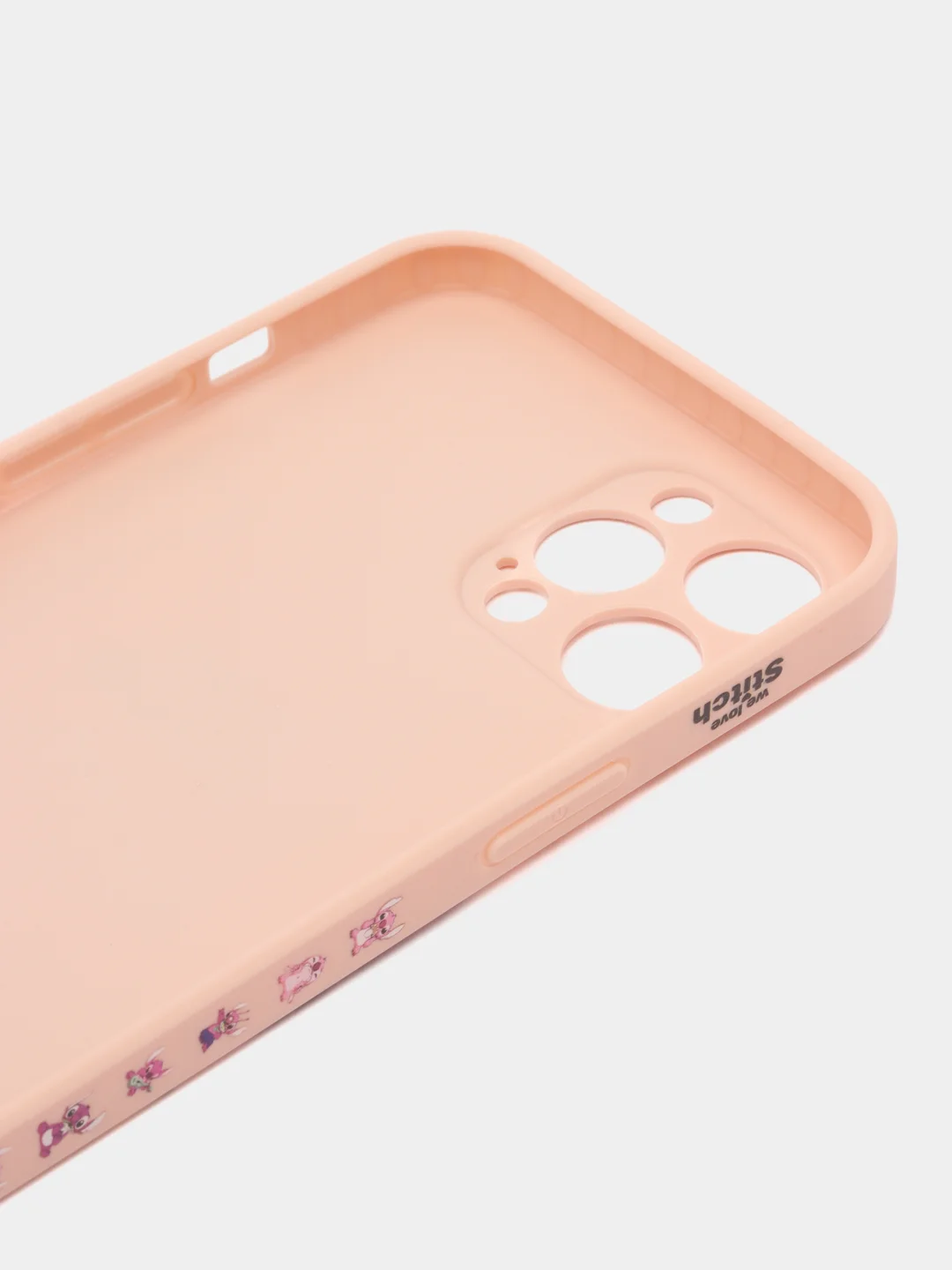 Розовый чехол с принтом на Apple iPhone 12 pro max