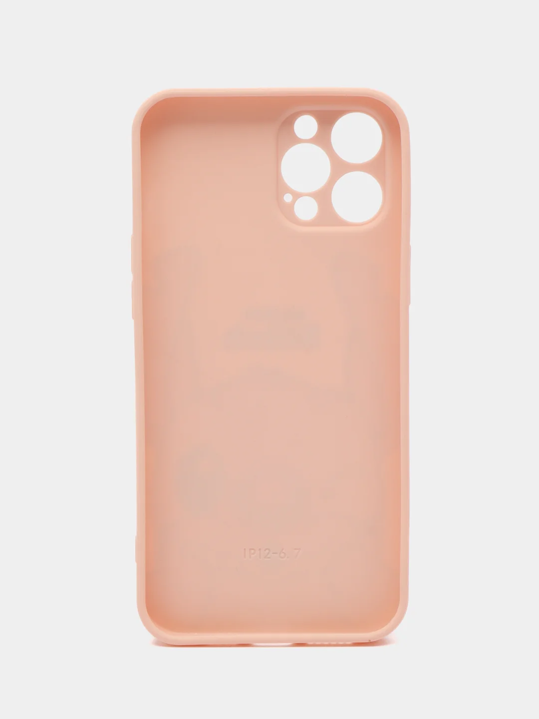 Розовый чехол с принтом на Apple iPhone 12 pro max